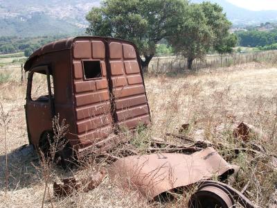 Un camion oubli la
