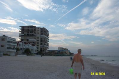 You can walk for miles in either direction on the beach. chrisonbeach.jpg