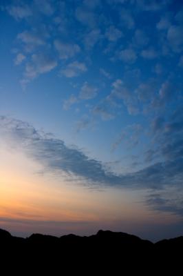 The color of sky