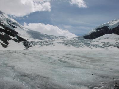Ice Melt Athabasca Glacier