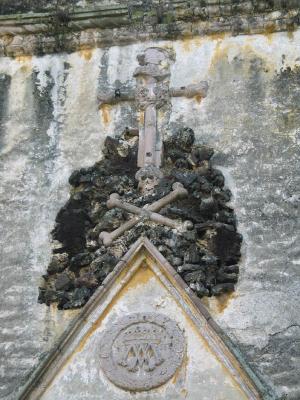 skull, crossbones, la Catedral de la Asuncin