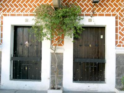 doors, bricks