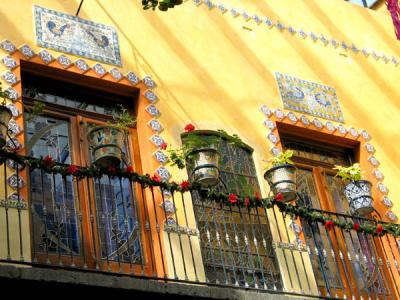 balacony, talavera factory