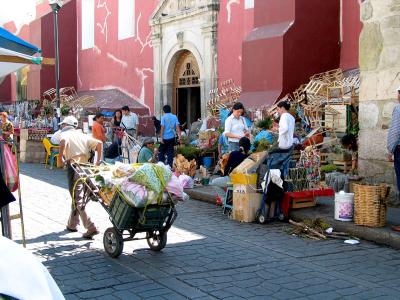 nativity vendors y cart