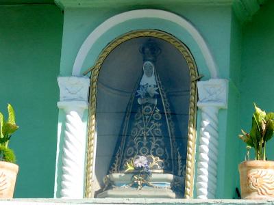 virgen, basilica de la soledad