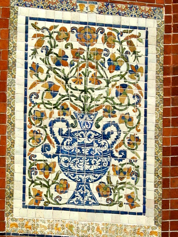 tiles, templo de san francisco