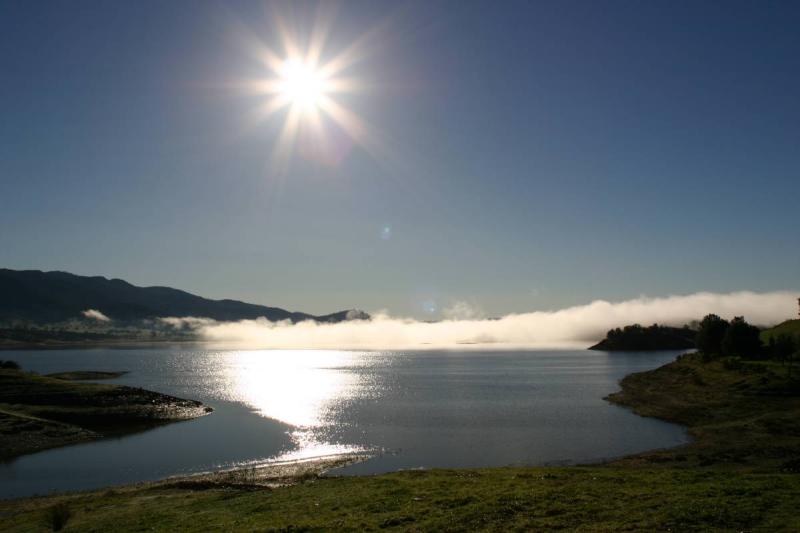 Morning Sun On Hogan Lake