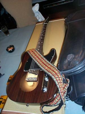 Delaney Bramlett's Rosewood Tele, not the one given to him by George Harrison