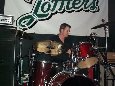 John Bryant on drums