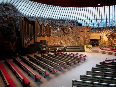 Audition at Temppeliaukio Church