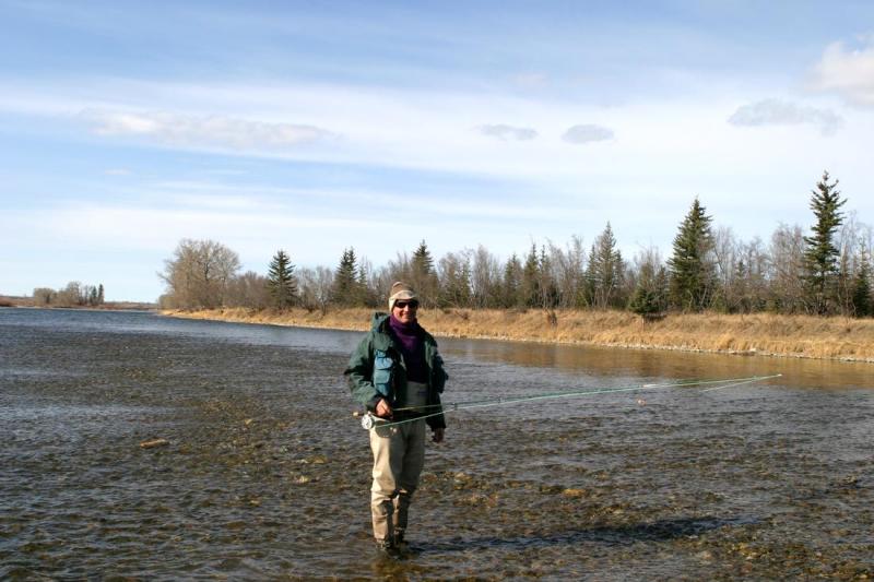 Upstream from the Deerfoot extension