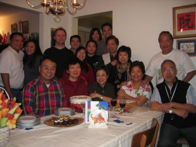 Christmas Dinner 2004 at Home