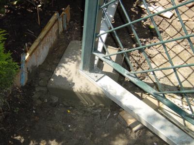 Fundament ist betoniert