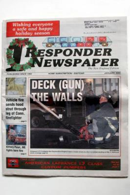 1st Responder Newspaper - NE (FRONT PAGE) JAN 2004