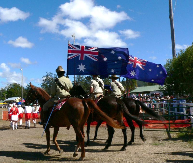 Mounted Tent Pegging Team