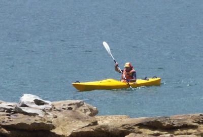 Kayak off Vaucluse Point