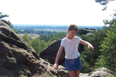August 4 -   Anna Goes Rock Climbing!