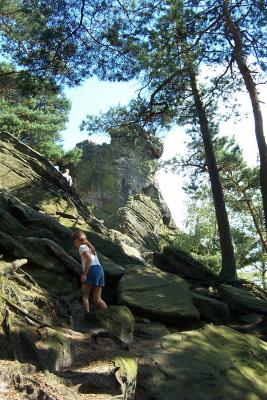 August 4 - Anna Goes Rock Climbing!