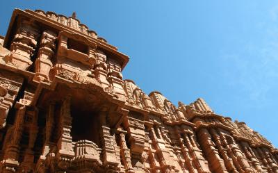 Facade - Jain Temple, Jaisalmer Fort