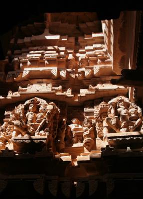 Detail - Jain Temple Interior, Jaisalmer Fort