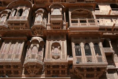 Haveli Facade in Patwon ki Haveli