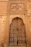 Detail - Intricate Arch & Door, Jaisalmer Fort Complex