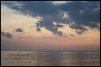 Soft sunset