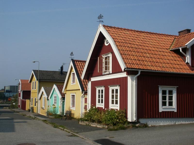 Nice small houses in Karlskrona