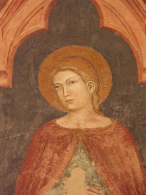 Fresco in San Zeno - Verona