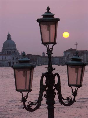 Sunsetting through the lantern