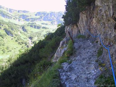 Kleinwalsertal - Widdersteinrundtour - Abstieg ins Gemsteltal