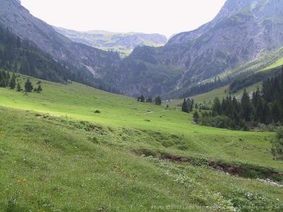 Kleinwalsertal - Gemsteltalwanderung (22.7.2002)
