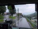 Kleinwalsertal - Busfahrt im Regen