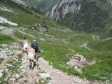 Kleinwalsertal - Widdersteinrundtour - Abstieg ins Gemsteltal