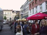 Turnhout (Belgium) Grote Markt - 6.8.2002 - Marktinvasie door de foorkramers onder grote belangstelling