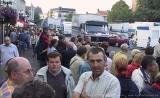 Turnhout (Belgium) Grote Markt - 6.8.2002 - Marktinvasie door de foorkramers onder grote belangstelling  ...