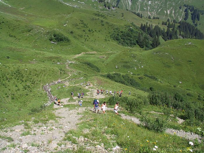 Kleinwalsertal - Brgunttal - Bergauf zum Widderstein