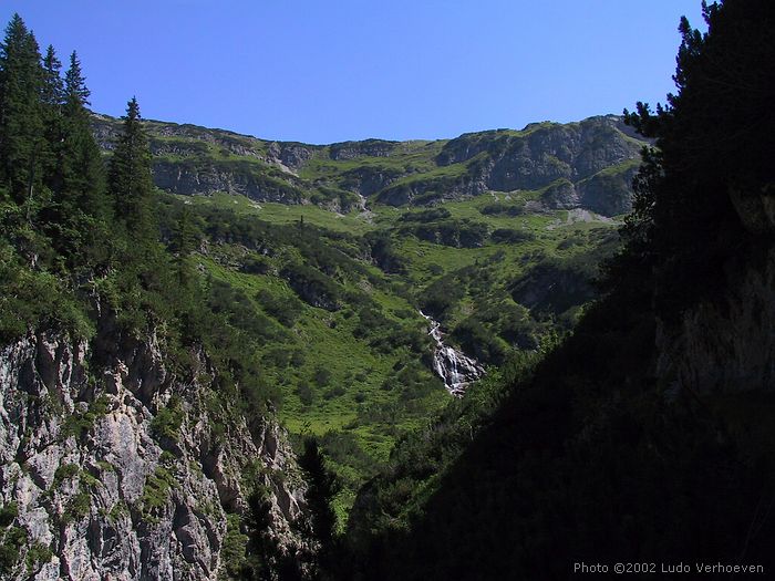 Kleinwalsertal - Widdersteinrundtour - Abstieg ins Gemsteltal