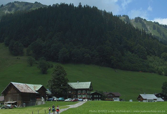 Kleinwalsertal - Gemsteltalwanderung (22.7.2002)