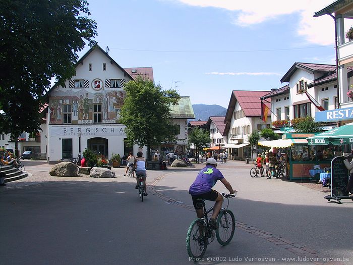 Oberstdorf Marktplatz (20.7.2002)