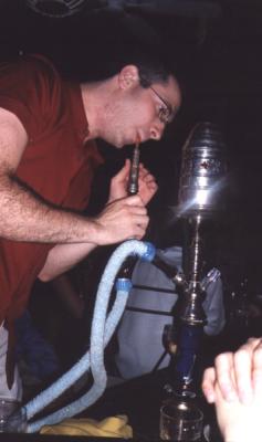 Scott's wanted to put other stuff in the hooka...