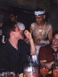 We told the male belly dancer that is was Mike's birthday...