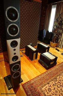 DynaAudio Evidence Temptation (see the Andras 1 behind?)