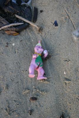 Barney didn't make it.