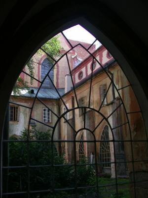 Court yard in the Dominican Monestary