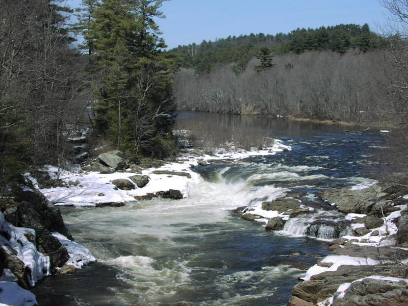 Rockwell Falls in Hadley