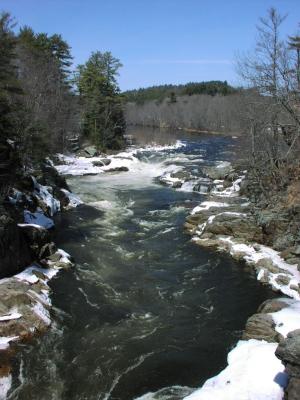 Rockwell Falls in Hadley