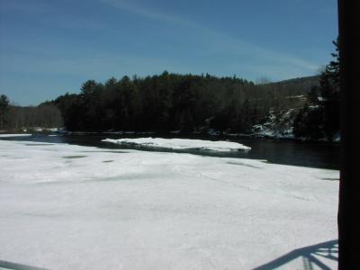 At Thurman Station - Schroon enters at right