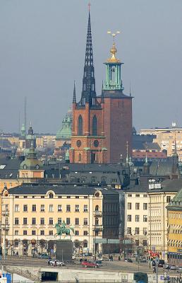 Tyska kyrkan och Stadshuset