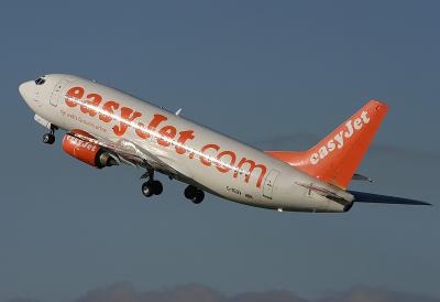 Familiar sight - easyJet fly to three of London's airports, Belfast and Amsterdam from EDI